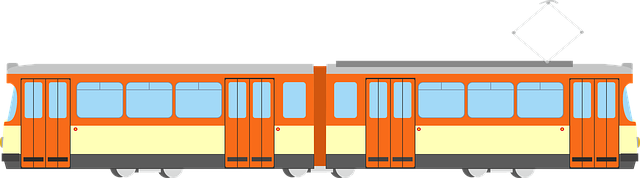 Free mainz tram duewag illustration