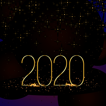 Free Happy New Year 2020 2020 vector and picture