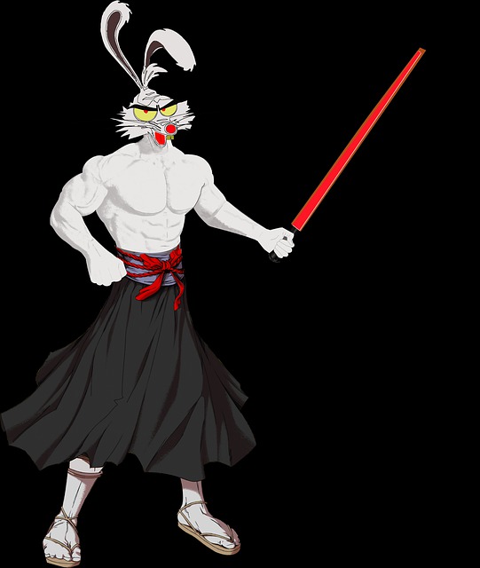 兔子 光剑 绝地武士 - Pixabay上的免费图片