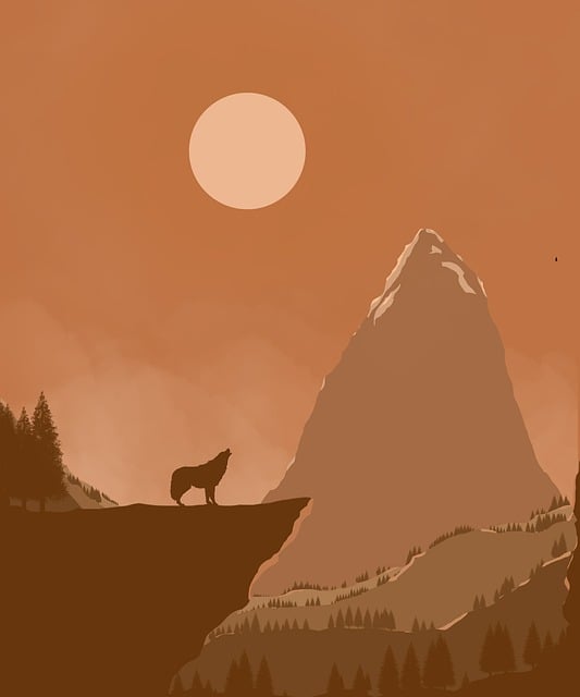 Free Day Mountain illustration and picture