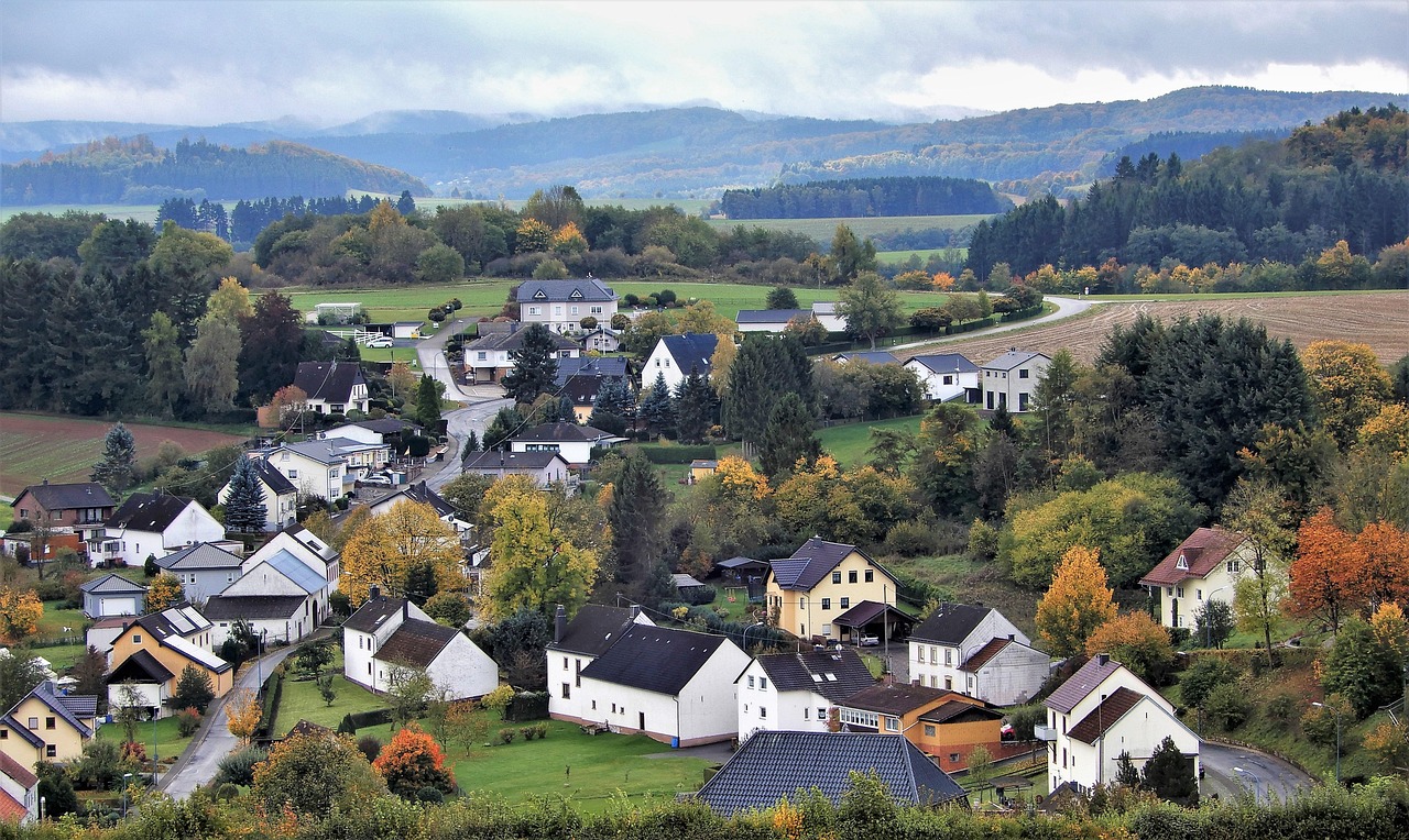 Natur Landschaft Häuser - Kostenloses Foto auf Pixabay - Pixabay