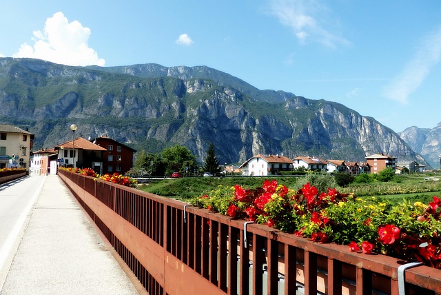 Montanhas, Dolomitas, Itália, Panorama