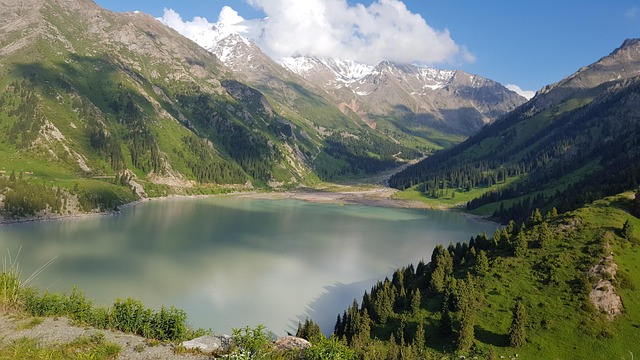 Free Almaty Lake photo and picture