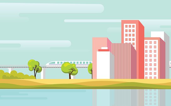 Free City Building illustration and picture