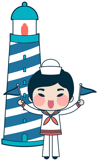 Free cute boy nature boy illustration