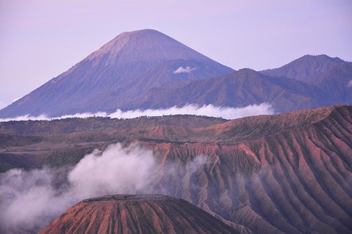 Java, Indonesia, Luonto, Tulivuori