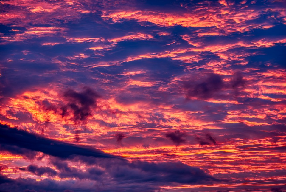 傍晚的天空 余辉 日落 - Pixabay上的免费照片 - Pixabay