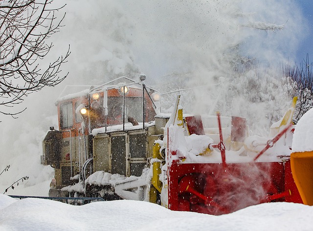 Free Train Snow photo and picture