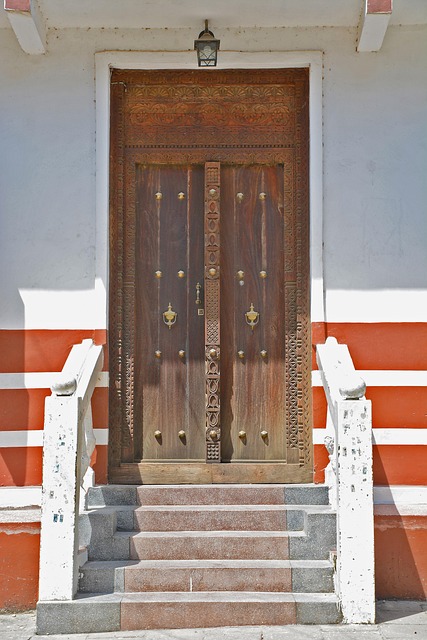 Dør, Trædør, Zanzibar, Afrika