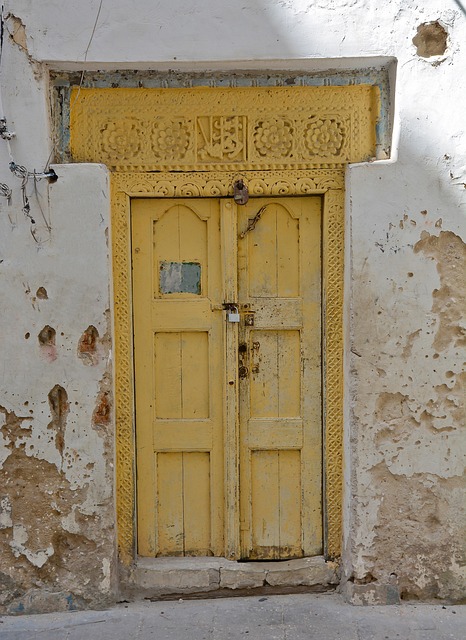 Dør, Trædør, Zanzibar, Afrika