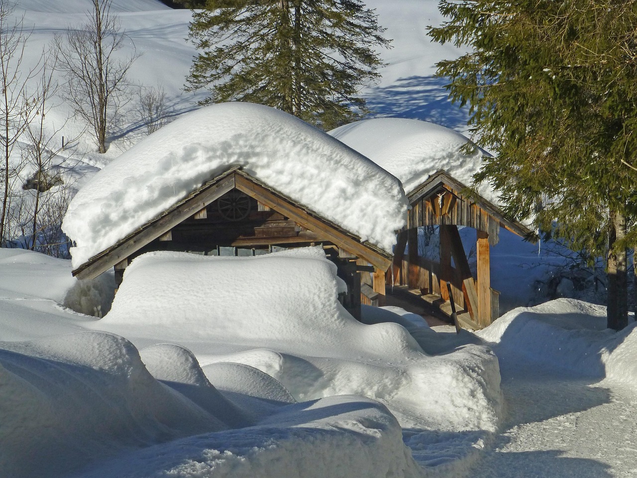 冬季景观 下雪的 雪 - Pixabay上的免费照片 - Pixabay