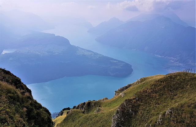Berge, Himmel, Grün, Natur, Panorama