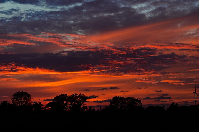 Free Orange Sunset photo and picture