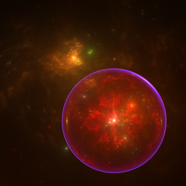 Free space universe nature illustration