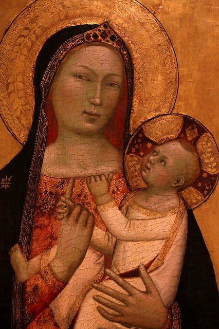 Free Baby Jesus Passion Week illustration and picture