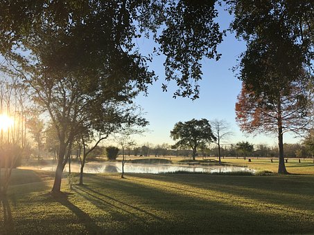 Free Sunrise Pond photo and picture