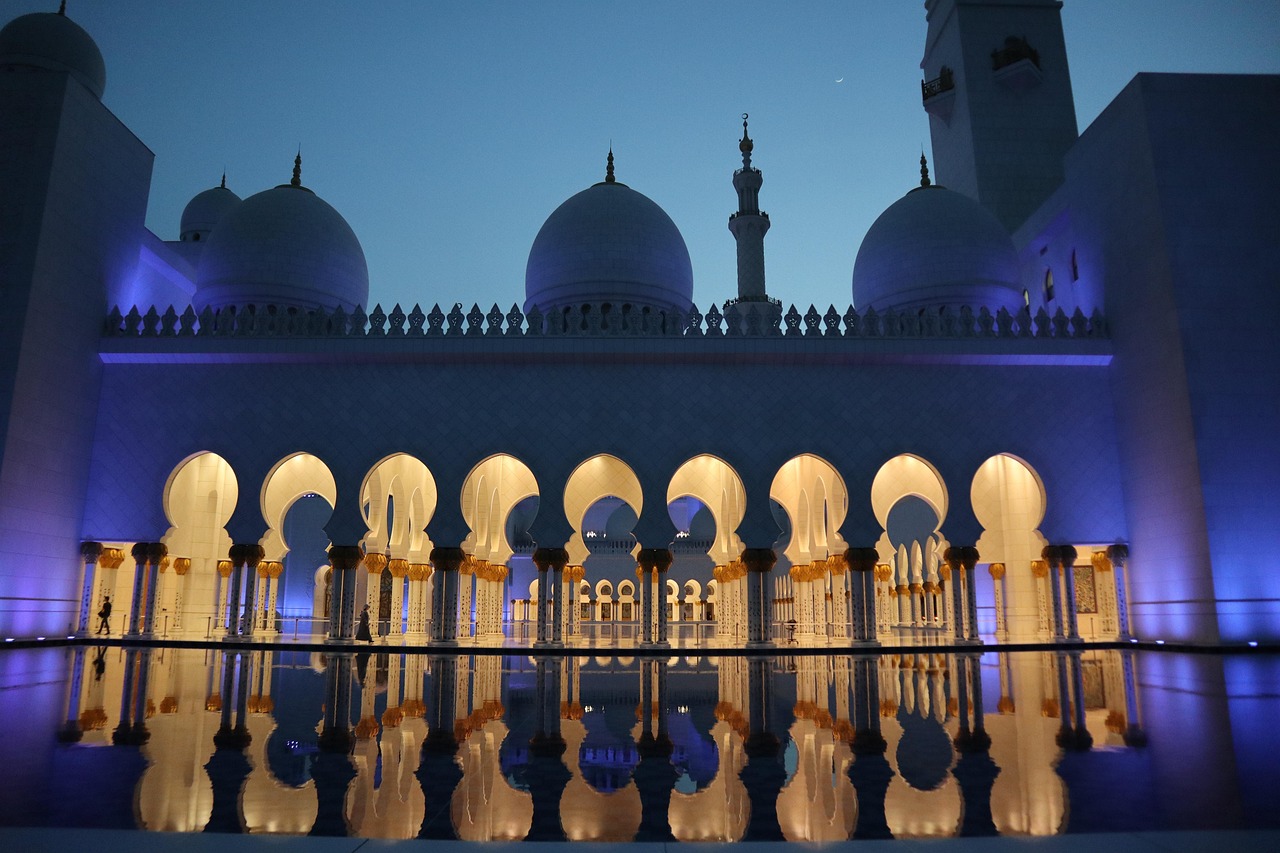 Mosque - free online jigsaw puzzle photo