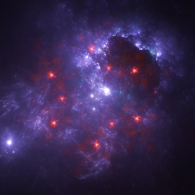 Free space galaxy universe illustration