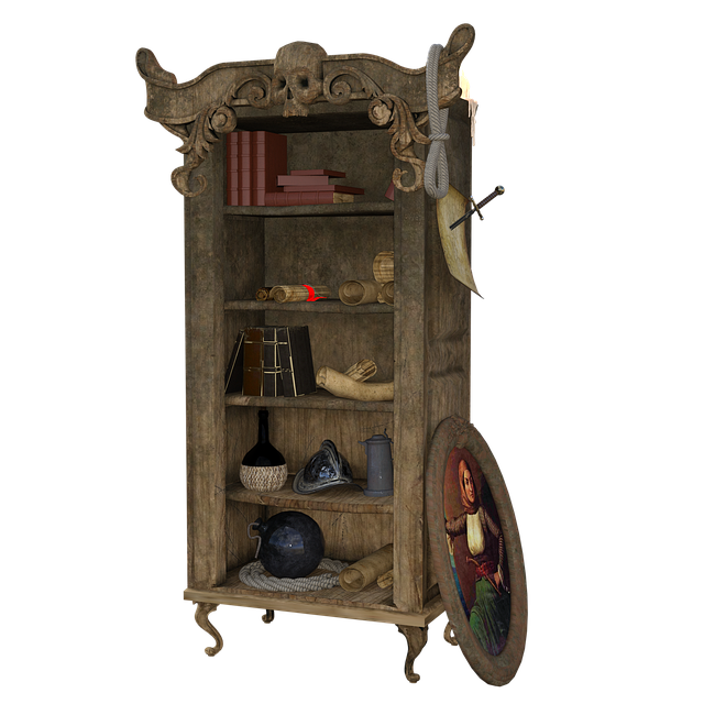 Free pirate cabinet picture illustration