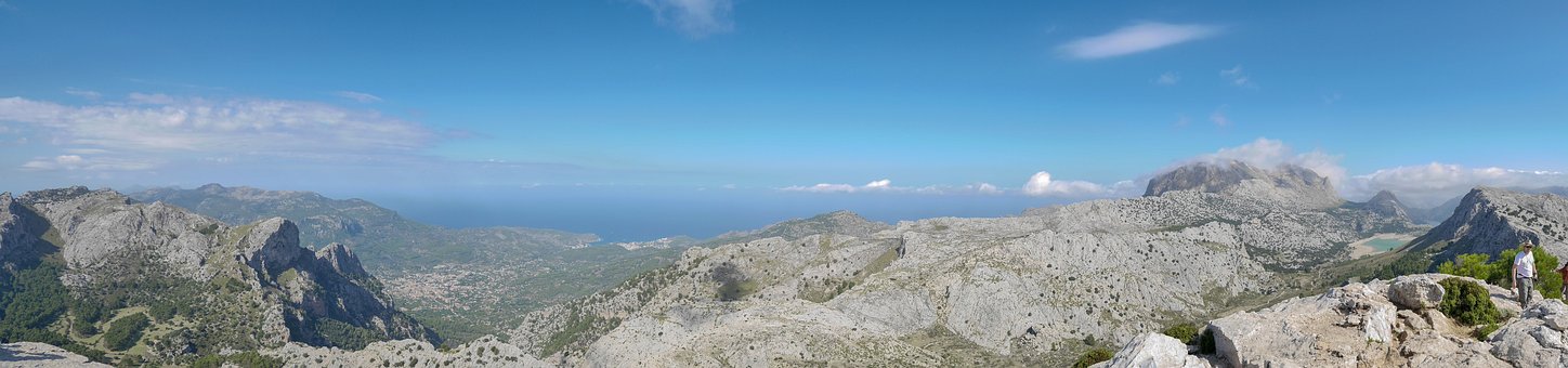 Panorama, Mallorca, Tramuntana, Landskab