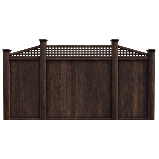 Free wooden fence dark illustration