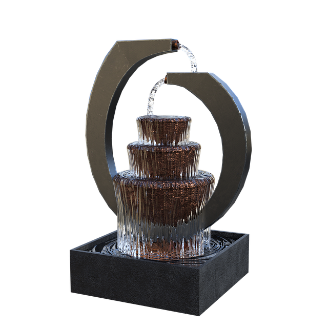 Free water nature fountain illustration