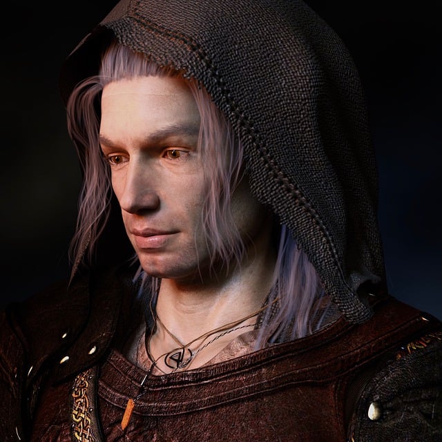 Free fanart witcher fantasy illustration