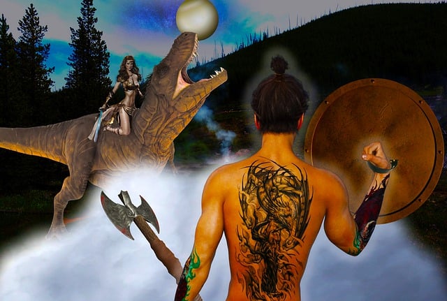 Free fantasy science fiction mystery illustration