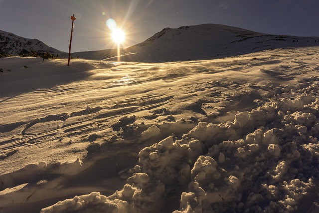 Schnee, Gebirge, West, Sun, Winter