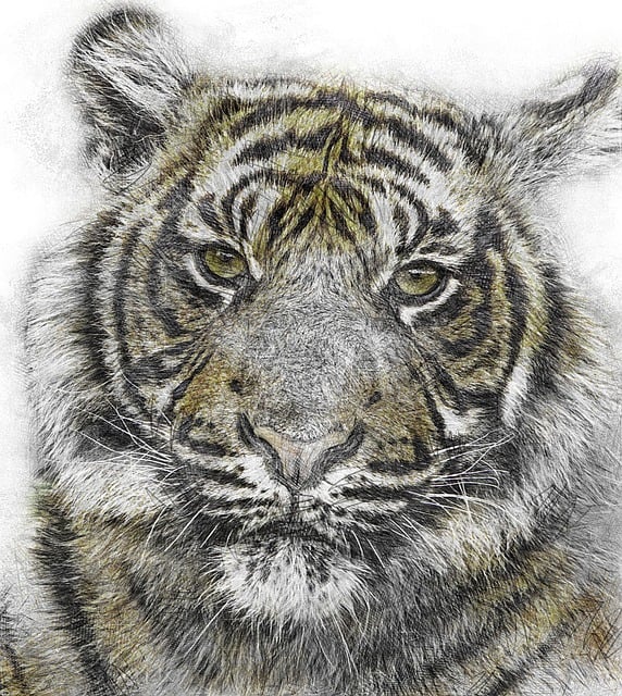 Free tiger cub tiger cub illustration