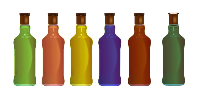 Flaschen, Glas, Flasche, Trinken