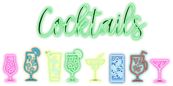 Al Neon, Cocktail, Bevande, Bar, Alcool