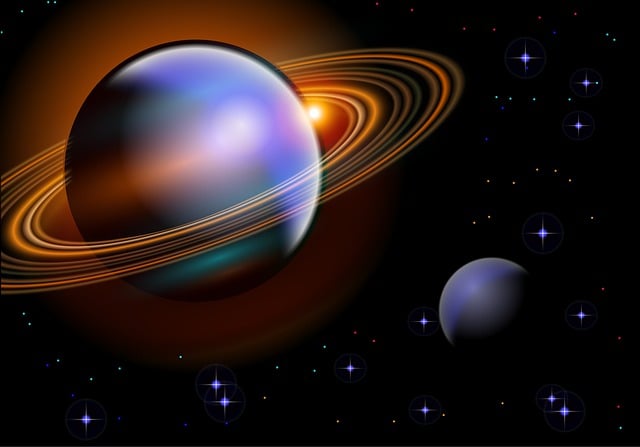 Free universe planets star illustration