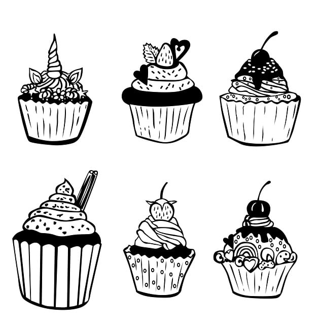 Free cup cake cake cupcake vector