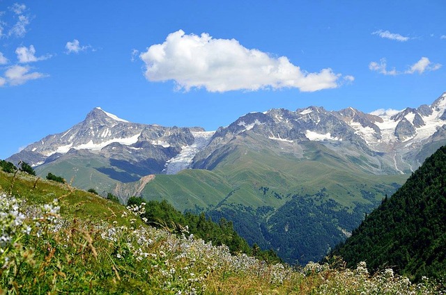 Himmel, Blau, Blauer Himmel, Natur, Berg