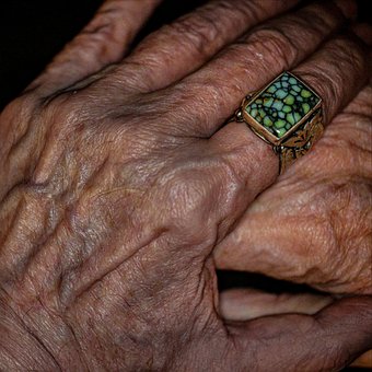 Hände, Ring, Alt, Schmuck, Mann