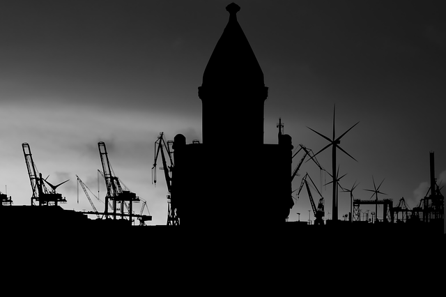 Free industry nature crane illustration