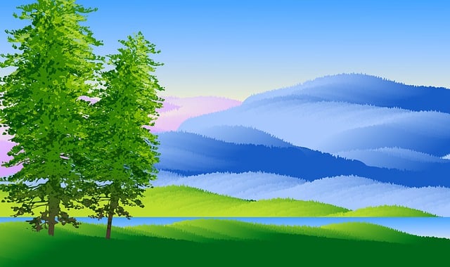 Free illustration nature landscape illustration