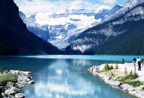 Free Snow Covered Mountains photo and picture