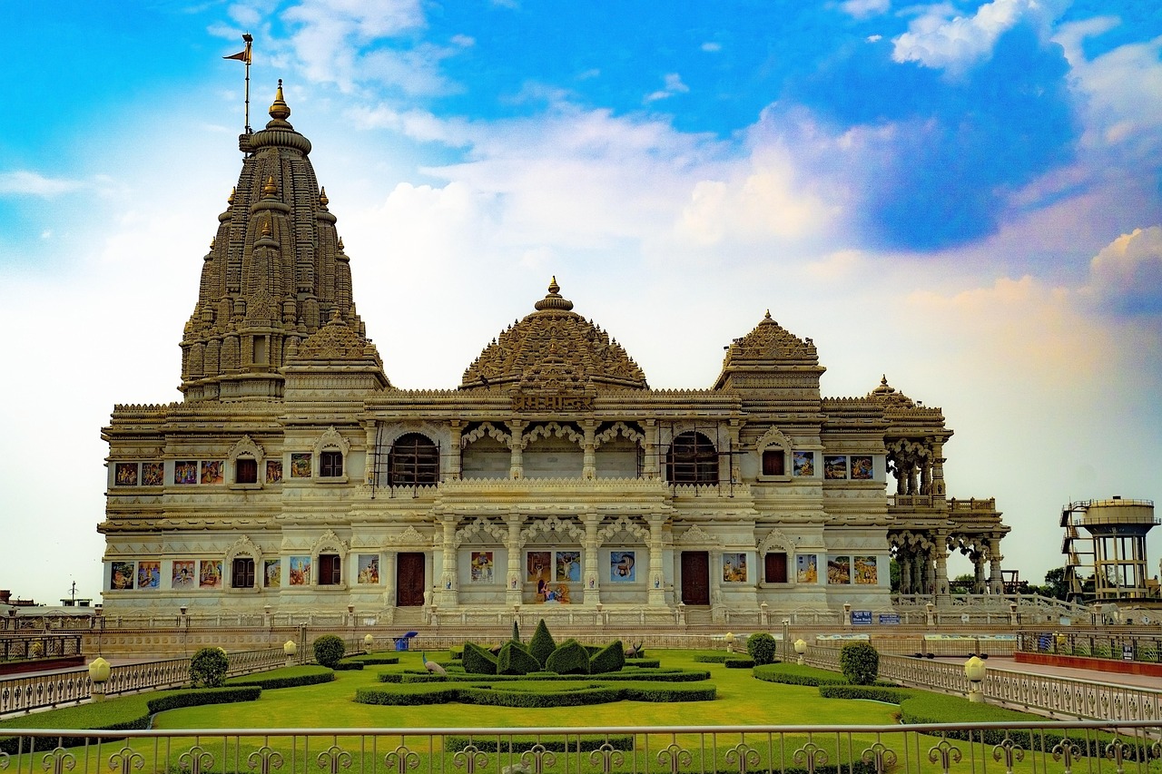 Indian Temple Vrindavan Mathura Free Photo On Pixabay Indian Temple Vrindavan Mathura Free Photo On Pixabay
