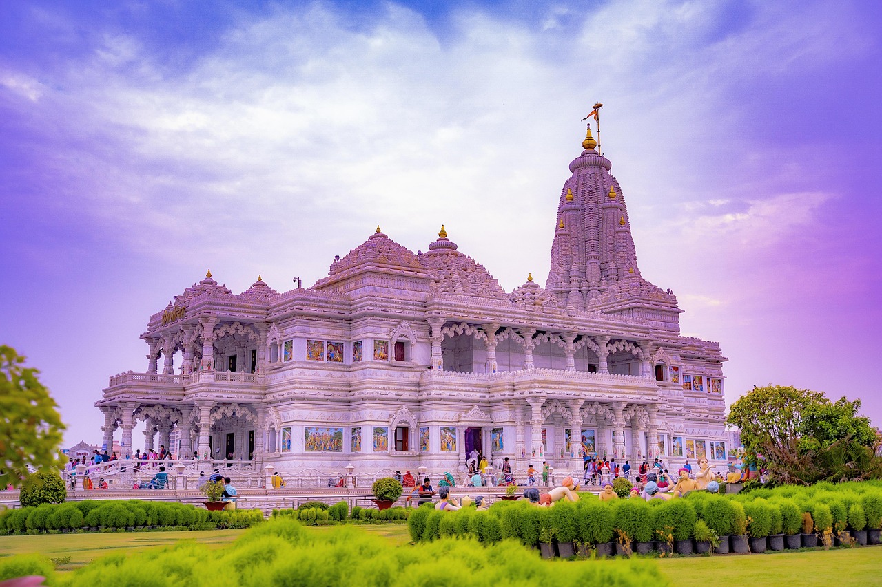 200 Free Prem Mandir Vrindavan Krishna Images Pixabay