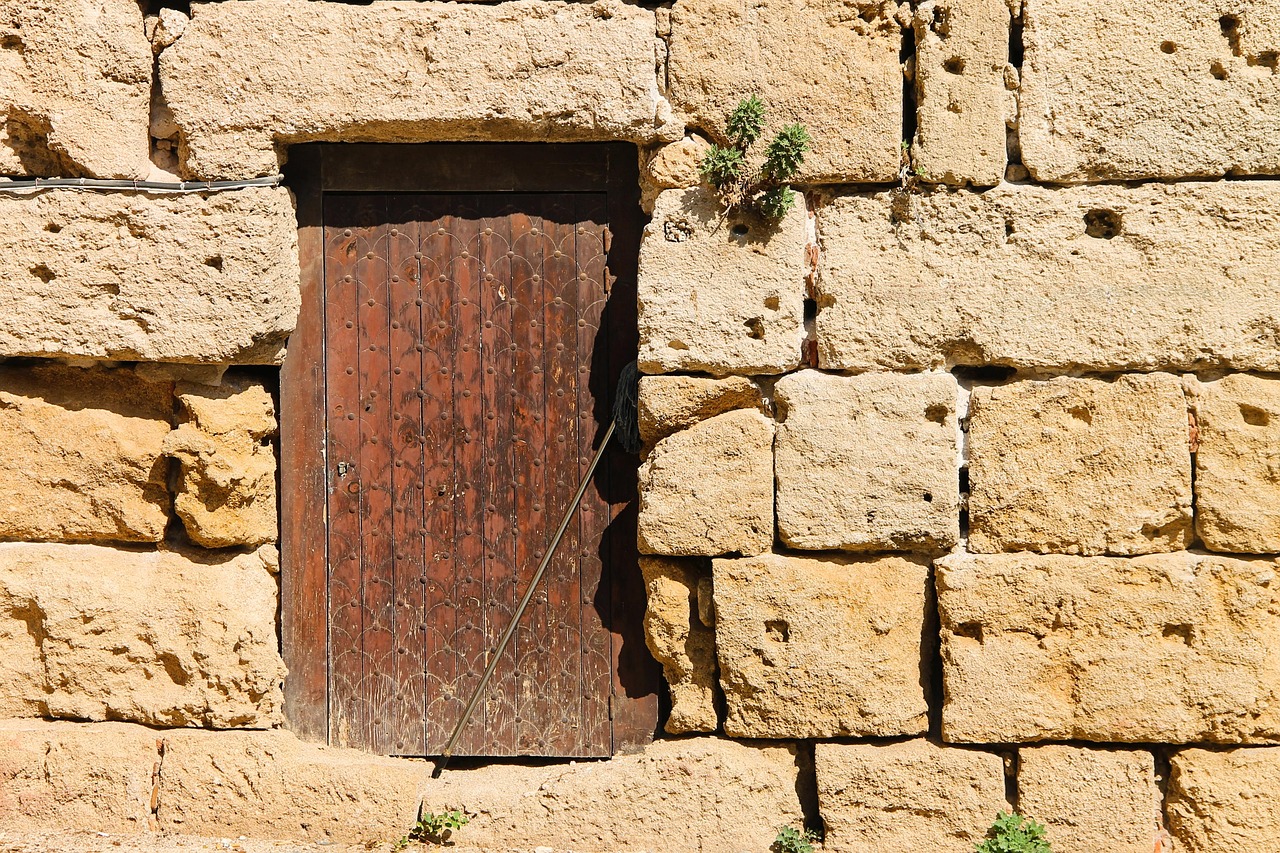 Wooden Door - free online jigsaw puzzle photo