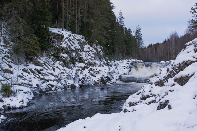 Free Waterfall River photo and picture