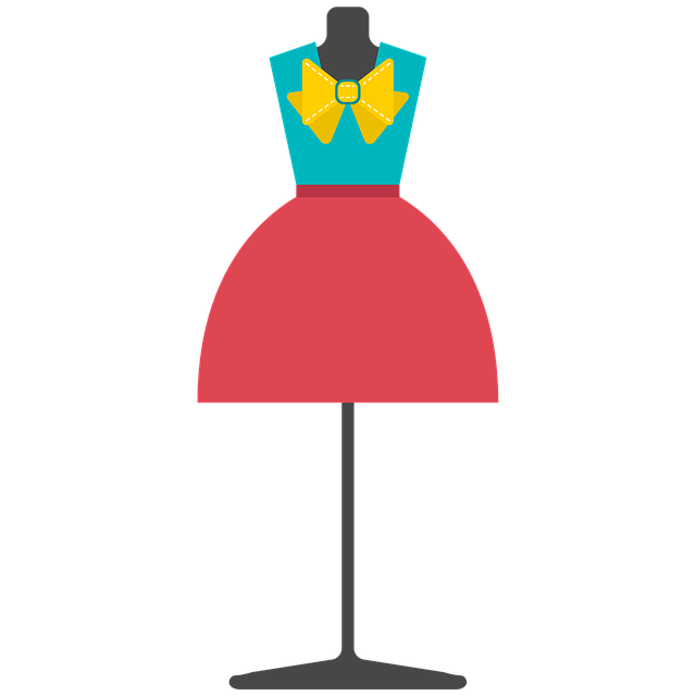 Free manikin fashion clothes illustration