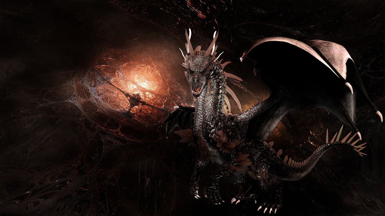 3d hd wallpapers dragon
