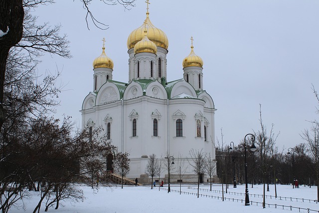 Iglesia, Pushkin, Rusia, Religión, Domo