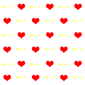 Valentijn, Moeder, Cupido, Pijl, Hart