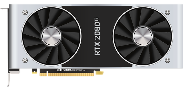 Free graphic card 2080 graphics card 2080ti graphics card vector