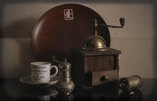 Molinillo De Café, Café, Molino, Viejo