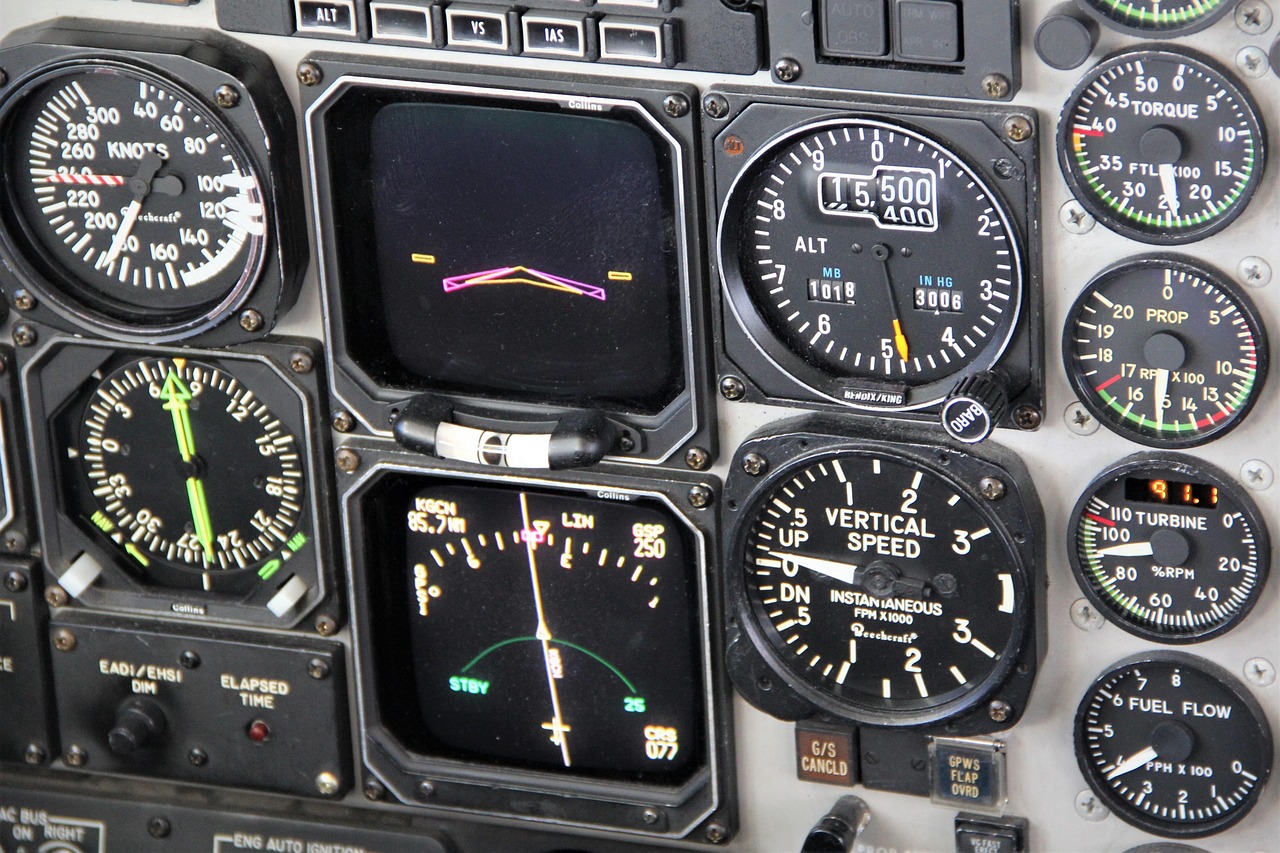 Aircraft Instruments Beechcraft - Free photo on Pixabay - Pixabay